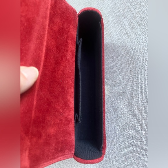Vintage Robert Lee Morris Rust Colored
Suede Clutch.